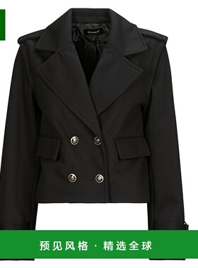 欧洲直邮Only 女士 ONLMOLLY SHORT JACKET CC OTW 大衣 黑色外套