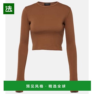 1h可退 香港直邮wardrobenyc 女士 x Hailey Bieber 针织短款上衣