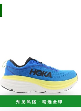 欧洲直邮HOKA BONDI 8 男士蓝色网布户外鞋新款