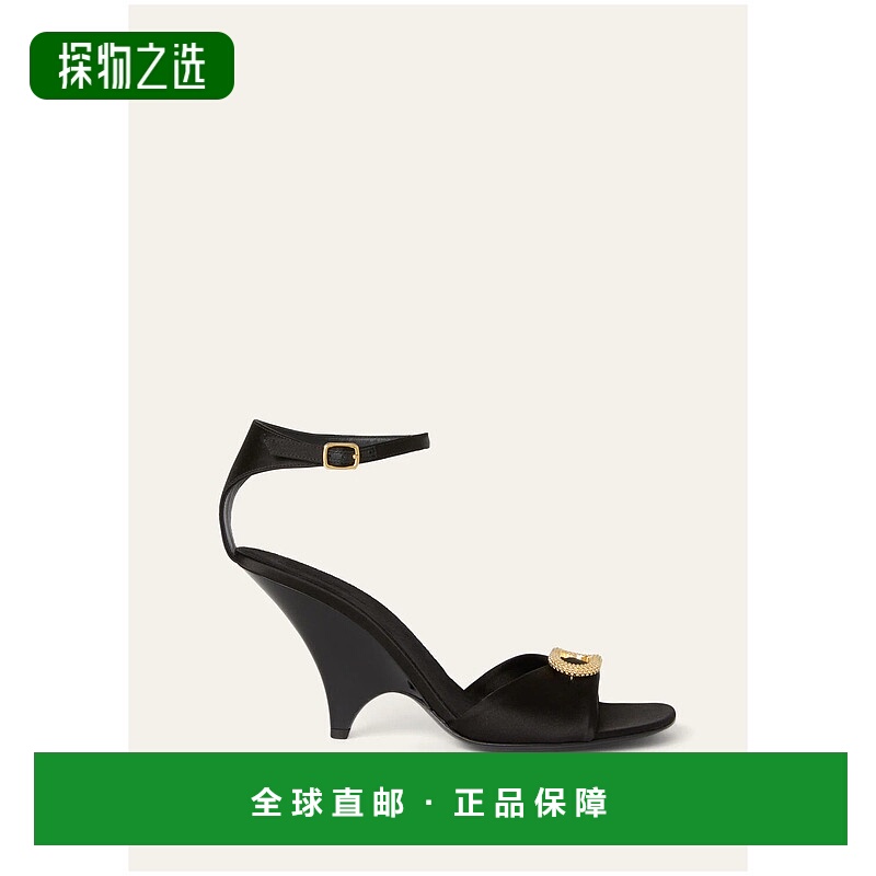 欧洲直邮LORO PIANA 25秋冬 FAO8525_8000 女士 坡跟凉鞋 Olympia