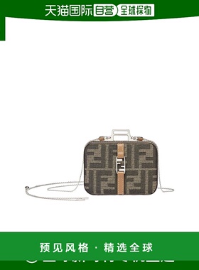 香港直邮Fendi O'Lock 徽标链条钱包 7VA567AFBV