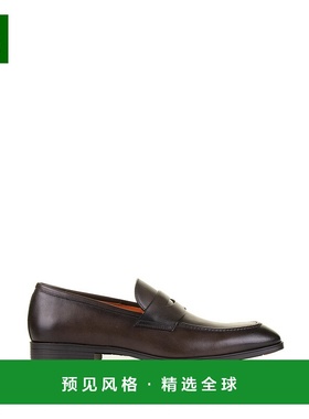 欧洲直邮SANTONI 男士休闲鞋MSGI14944SMABUSFT50男鞋一脚蹬