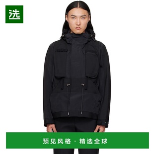 1h可退 香港直邮Sacai 男士 黑色 Suiting Bonding & Grosgrain