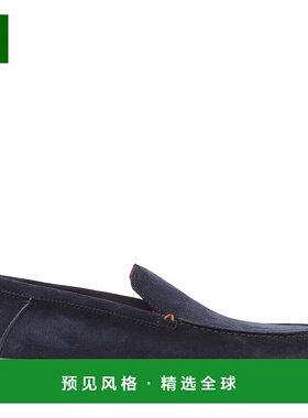 香港直邮SANTONI 男士商务休闲鞋 MGDT17824TICBGEXU60 CO 蓝色