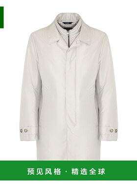 香港直邮FAY 男士外套 NAM62510160AXXB208 AW2025 白色 长袖大衣
