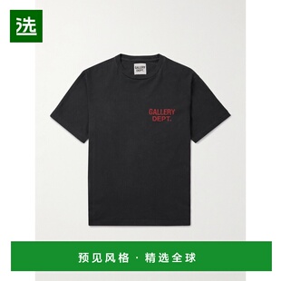 1h可退 gallery dept 男士 Souvenir 徽标印花棉针织T恤