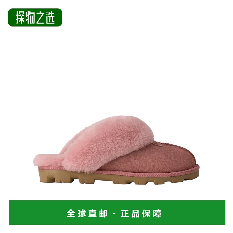 香港直邮UGG 毛毛细节拖鞋 5125一脚蹬