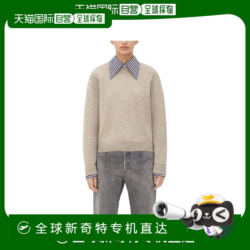 香港直邮Bottega Veneta 圆领羊绒针织衫 772380V2MM0