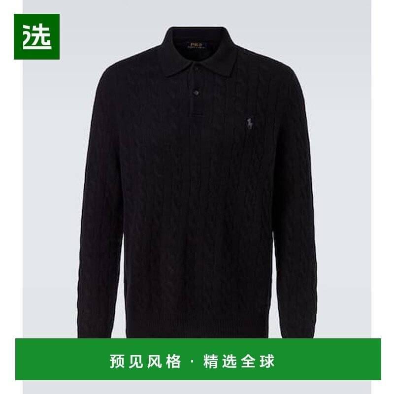 1h可退 香港直邮Polo Ralph Lauren Polo 拉夫·劳伦 男士 粗线针