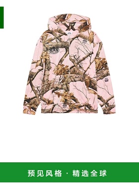 1h可退 香港直邮Pleasures 男士 Realtree 天鹅绒连帽衫 P25JC001