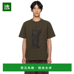 1h可退 香港直邮Sacai 男士 卡其色 Where The Wild Things Are