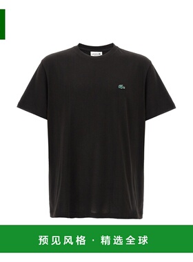 1h可退 香港直邮Lacoste 法国鳄鱼 男士 徽标拼缀T恤 TH5133031