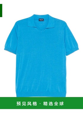 香港直邮DRUMOHR 男士POLO衫 D0GN146743 SS2025 天蓝色