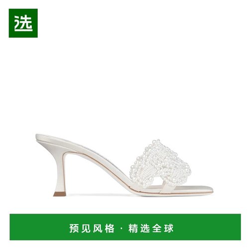 香港直邮Jimmy Choo 方头高跟凉鞋 CARYMULE70
