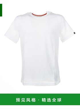 香港直邮FAY 男士T恤 NPMB3481330UCXB001 SS2024 白色 Cotton T-