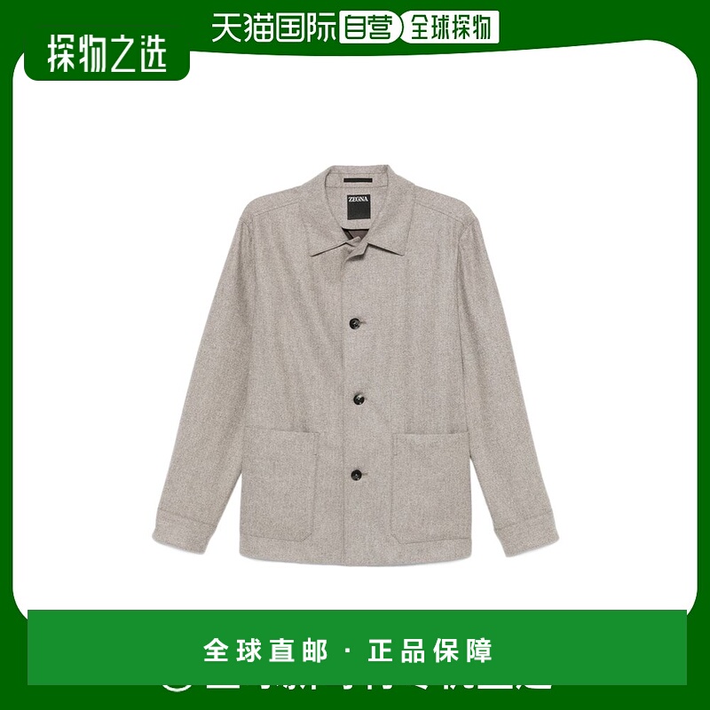 香港直邮Zegna 长袖休闲夹克 R854C03A81DHAQ07R0