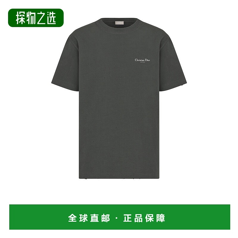 自营欧洲直邮Dior/迪奥 男士Christian Couture “铃兰”T恤，宽