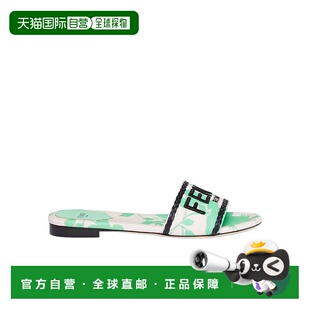 香港直邮Fendi 8R8092AN7M 徽标拖鞋