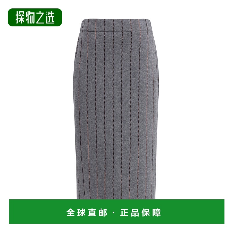 香港直邮Brunello Cucinelli 布内罗·古奇拉利 女士 铅笔半身裙