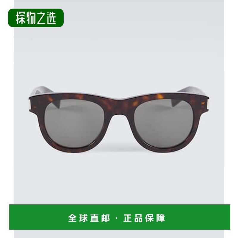 1h可退 香港直邮Saint Laurent 圣罗兰 男士 SL 571 方框太阳眼镜