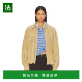 绒面革短夹克 1h可退 WWJ580 Premium 香港直邮Weworewhat 女士