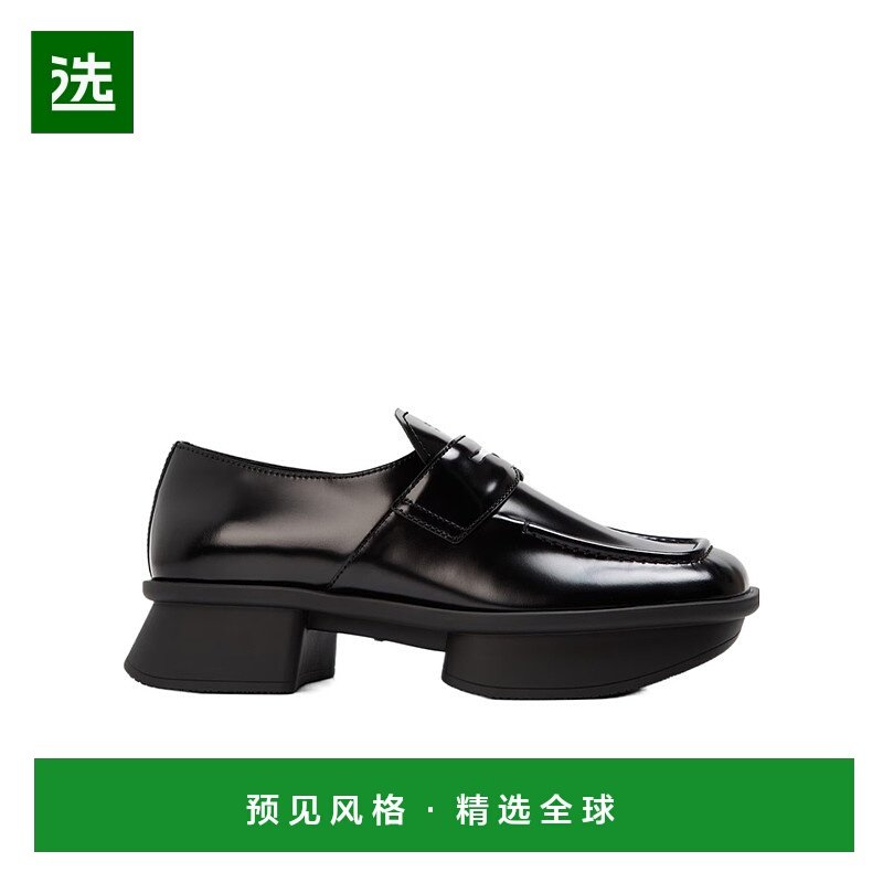 香港直邮Prada Equal 徽标乐福鞋 231180普拉达单鞋一脚蹬