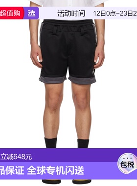 1h可退 香港直邮Ambush 男士 黑色运动短裤 BMCL001S24JER001