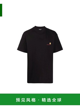 香港直邮CARHARTT 男士T恤 I02995689XX SS2025 黑色 S/S America