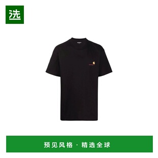 香港直邮CARHARTT 男士T恤 I02995689XX SS2025 黑色 S/S America