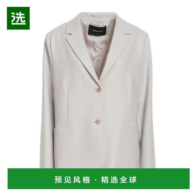 1h可退 【美国直邮】FABIANA FILIPPI 单排扣西装外套 女装 女士,女装/女士精品,西装,淘宝优惠券,粉丝福利购,淘宝优惠卷