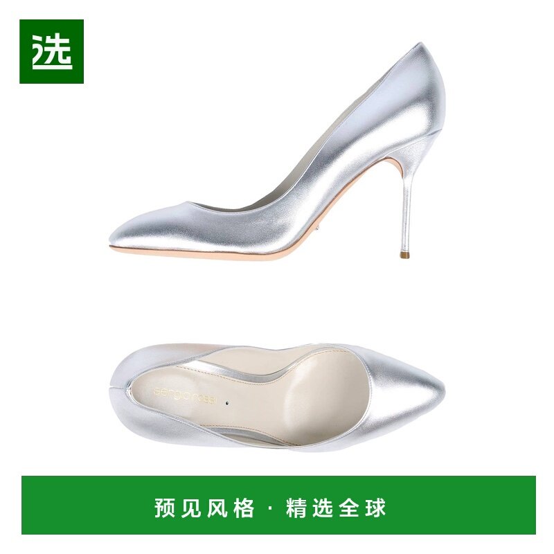 1h可退 香港直邮Sergio Rossi 塞乔·罗西 女士 浅口鞋 metal金属,女鞋,浅口单鞋,淘宝优惠券,粉丝福利购,淘宝优惠卷