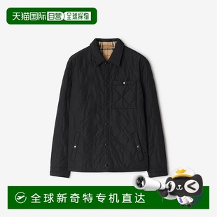 欧洲直邮Burberry博柏利 男士 庄园色棉格纹衣领Polo衫