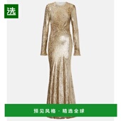 香港直邮Self Coupé Portrait 1h可退 女士 Fil 露背长款 连衣裙