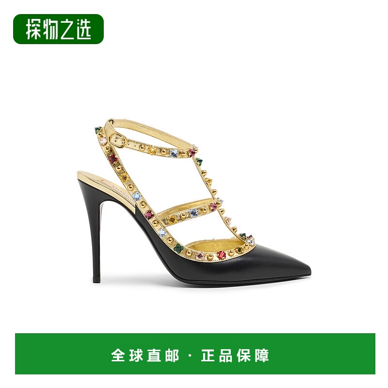 香港直邮Valentino Rockstud 高跟凉鞋 VAL6QQ34