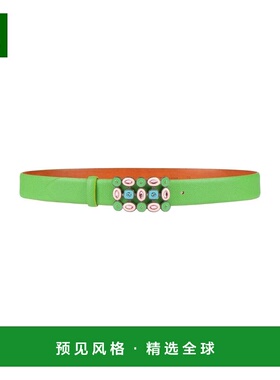 1h可退 香港直邮ANDREA D AMICO 女士 Regular 皮带 green绿色 舒