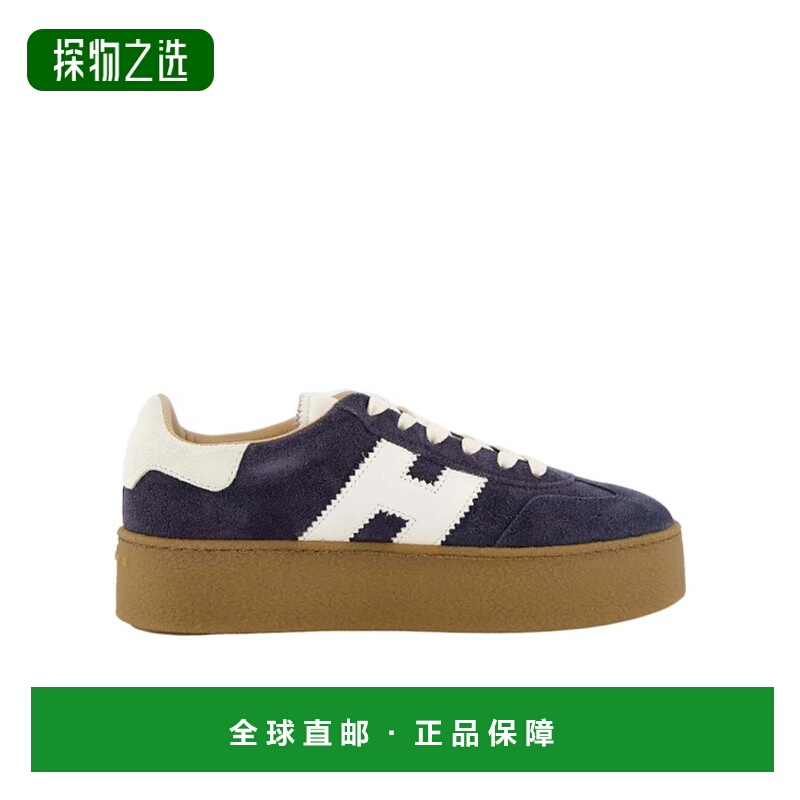 香港直邮Hogan 圆头低帮休闲鞋 HXW6980FB60UL6厚底