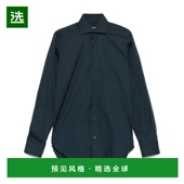 男士 衬衫 I1U13P01PZ2710U1 香港直邮BARBA SS2025 蓝色