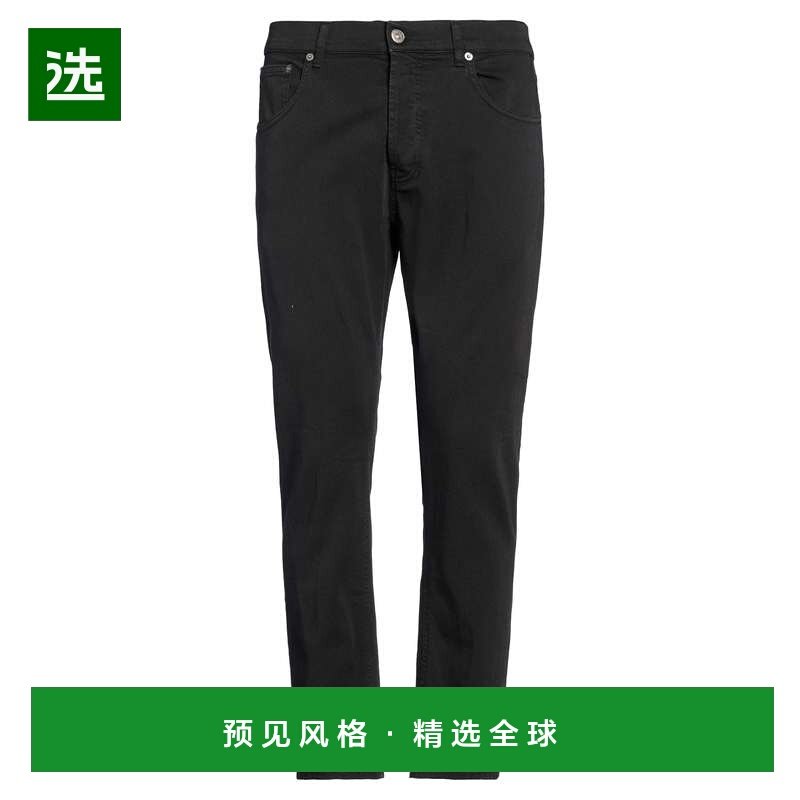 1h可退 香港直邮Dondup 男士 紧身牛仔裤 black黑色 舒适时尚,男装,牛仔裤,淘宝优惠券,粉丝福利购,淘宝优惠卷