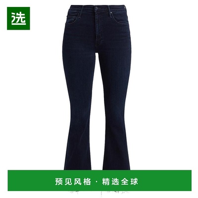 1h可退 【美国直邮】Mother The Weekender Fray 修身直筒牛仔裤