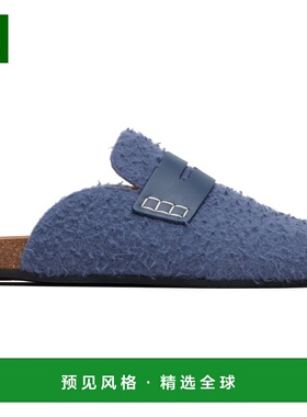 1h可退 香港直邮J.W. Anderson 男士 蓝色穆勒鞋 LF0029FA0468