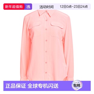 1h可退 香港直邮EQUIPMENT 女士 Blouses 真丝衬衫 pink粉色 舒适