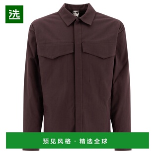 香港直邮GR10K 男士夹克 AG134016DB12 AW2024 酒红色 