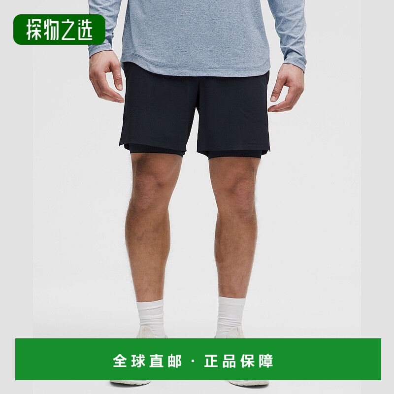 1h可退 欧洲直邮LULULEMON露露乐檬 License to Train 18厘米内衬