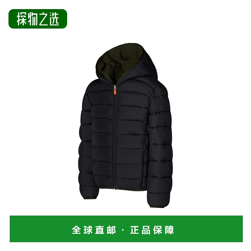 1h可退 欧洲直邮save the duck 少男 羽绒服 高端正品休闲时尚流