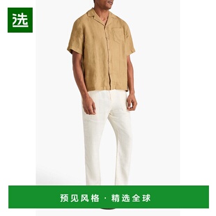 1h可退 香港直邮Frescobol Carioca 男士 Angelo 亚麻衬衫 253384