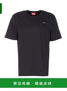 1h可退 香港直邮Diesel 迪赛 男士 標誌字母圓領 T 卹 A196460AIJ
