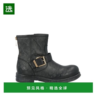 1h可退 【美国直邮】REPLAY 时尚真皮机车踝靴 女鞋 踝靴 低跟方