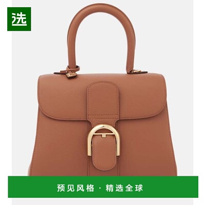 1h可退 香港直邮Delvaux 帝丽芙 女士 Brillant PM 皮革手提包