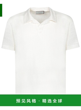 香港直邮Canali 男士T恤 T0870MJ02244001 SS2025 白色 Short sle