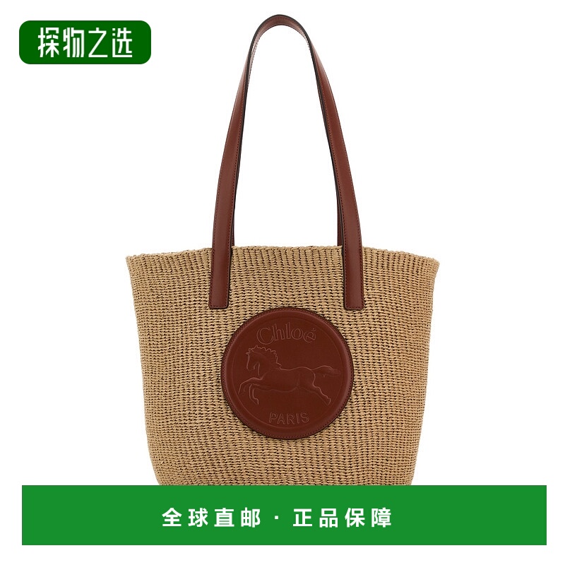 1h可退 香港直邮Chloe 蔻依 女士 大型 Horse Medal 篮子包 CHC25